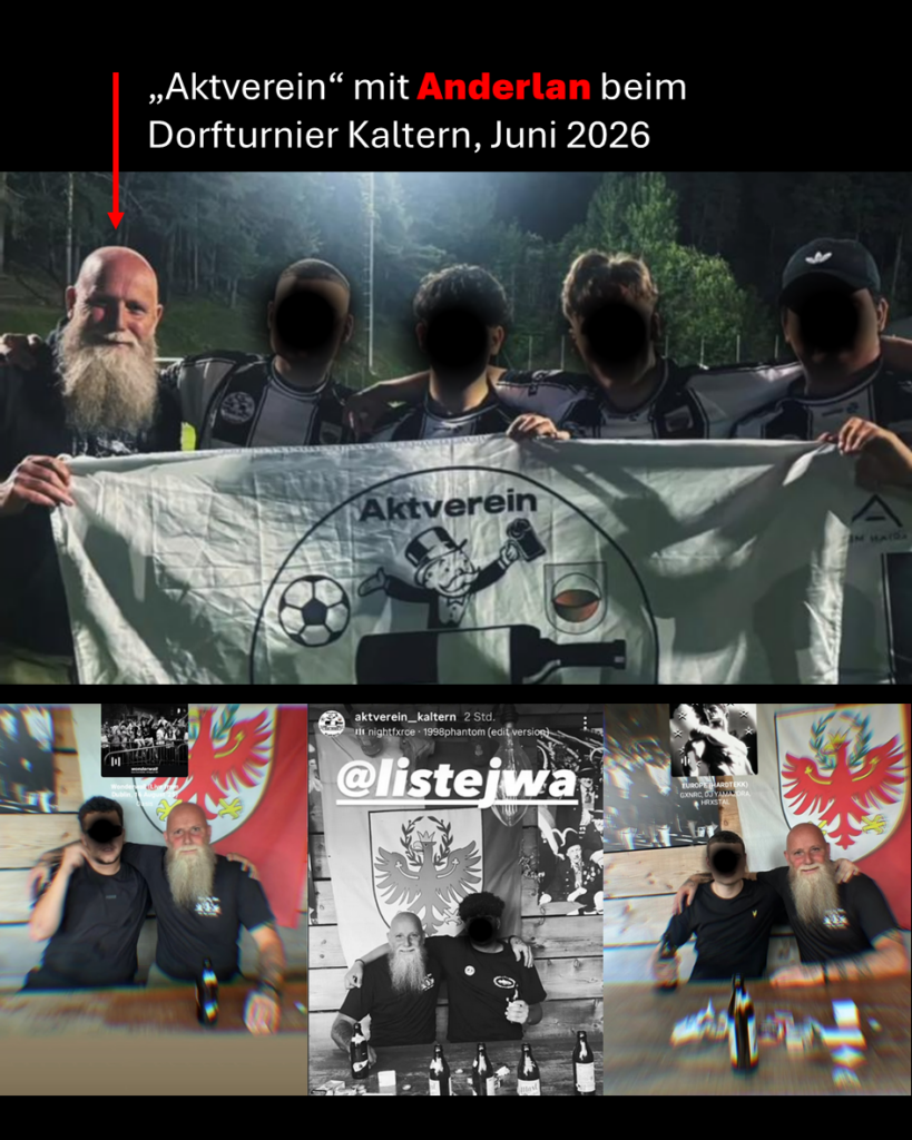 Aktverein rechtsextrem Jürgen Wirth Anderlan Liste JWA Südtirol